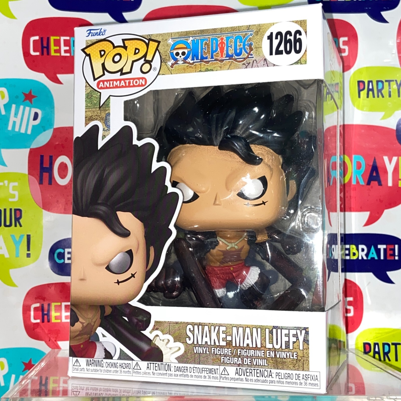 Luffy Gear 4 Snakeman - One Piece Funko Pop 1266 Anime +