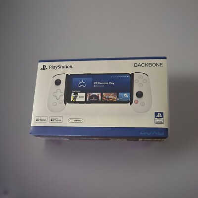 BACKBONE One Mobile Gaming Controller for iPhone (Lightning)- New Sealed