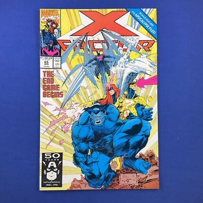 X-Factor #65 End Game Begins Apocalypse Files Marvel Comics 1991