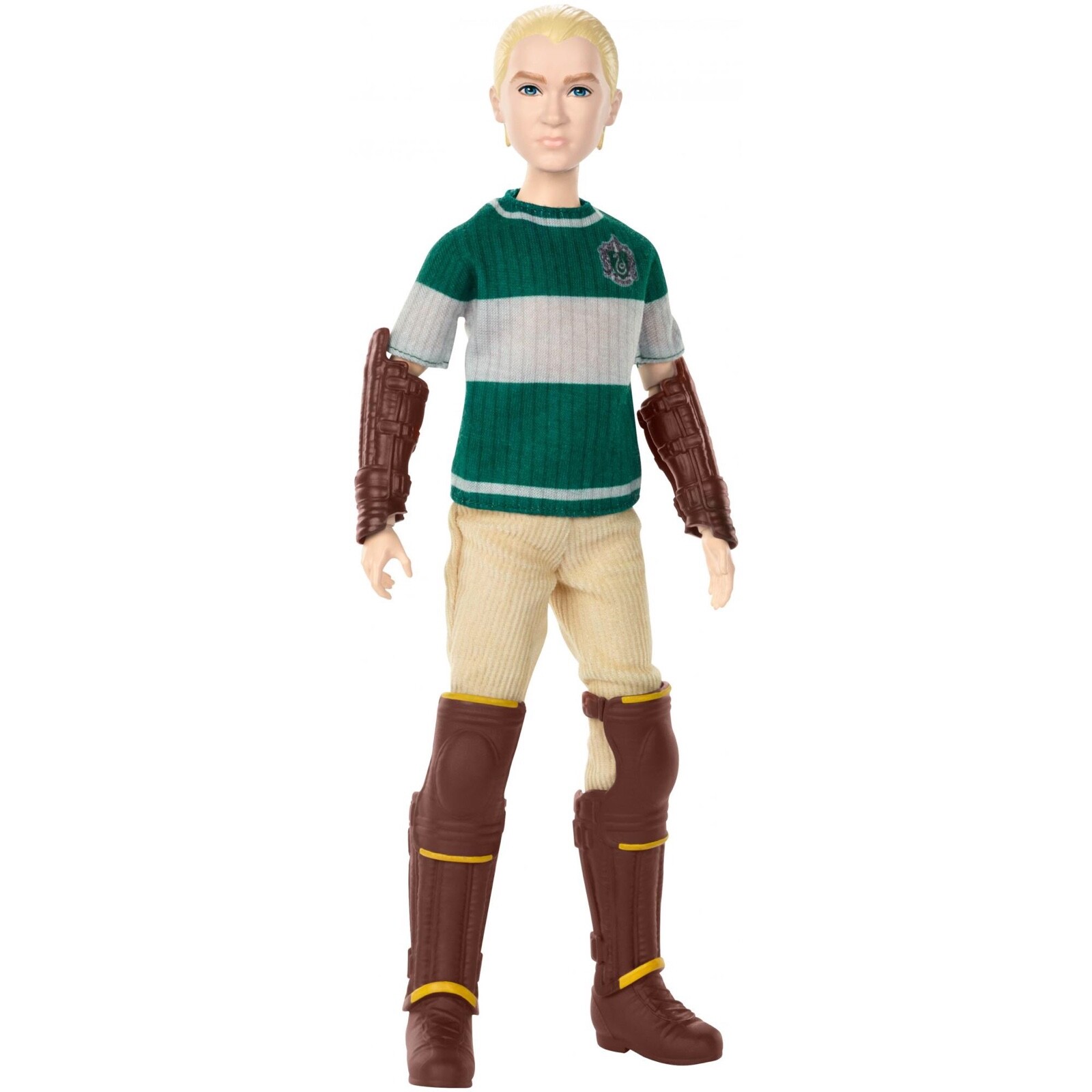 Harry Potter Quidditch *DRACO MALFOY* Poseable Doll Nimbus Broomstick Snitch NEW