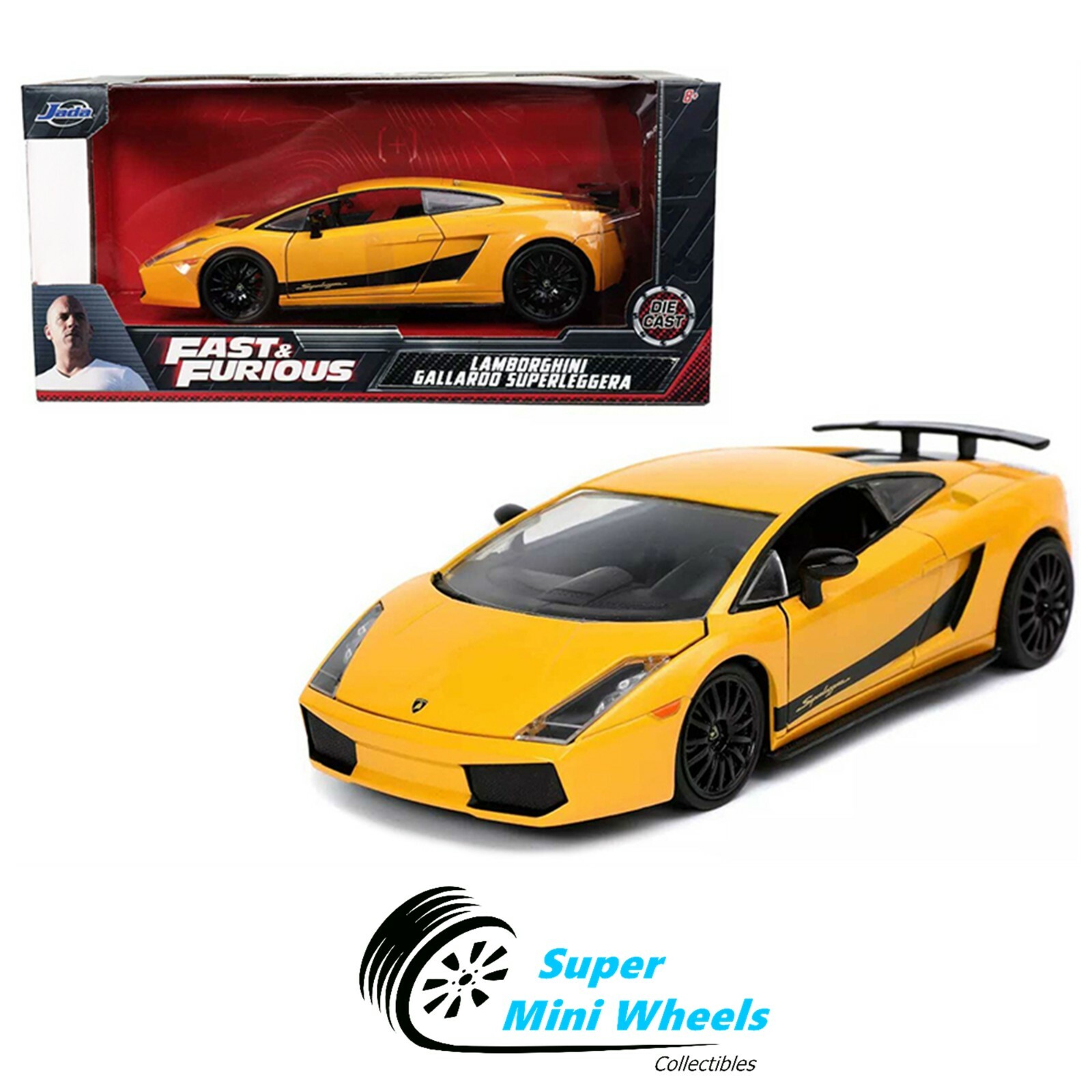 1:24 ワイスピ LAMBORGHINI GALLARDO SUPERLEGG Jada 1:24 - Fast & Furious - Lamborghini Gallardo