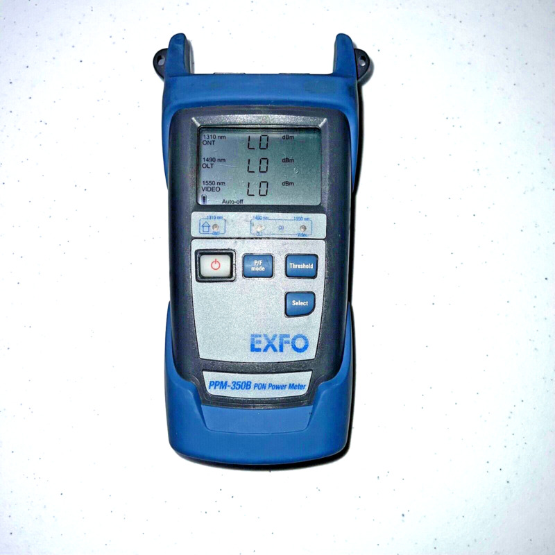 Exfo Ppm-350b-eg Pon 2-port Optical Power Meter Original Hard Case As Is