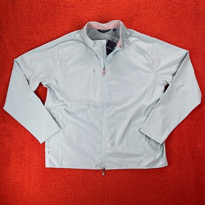 PETER MILLAR Jacket Mens 2XL Flex Adapt Golf Wind Cheater Shell Windbreaker $198