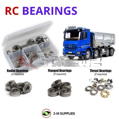 RCScrewZ Metal Shielded Bearings tam233b for Tamiya Arocs 4151 8x4 (56366) | SET