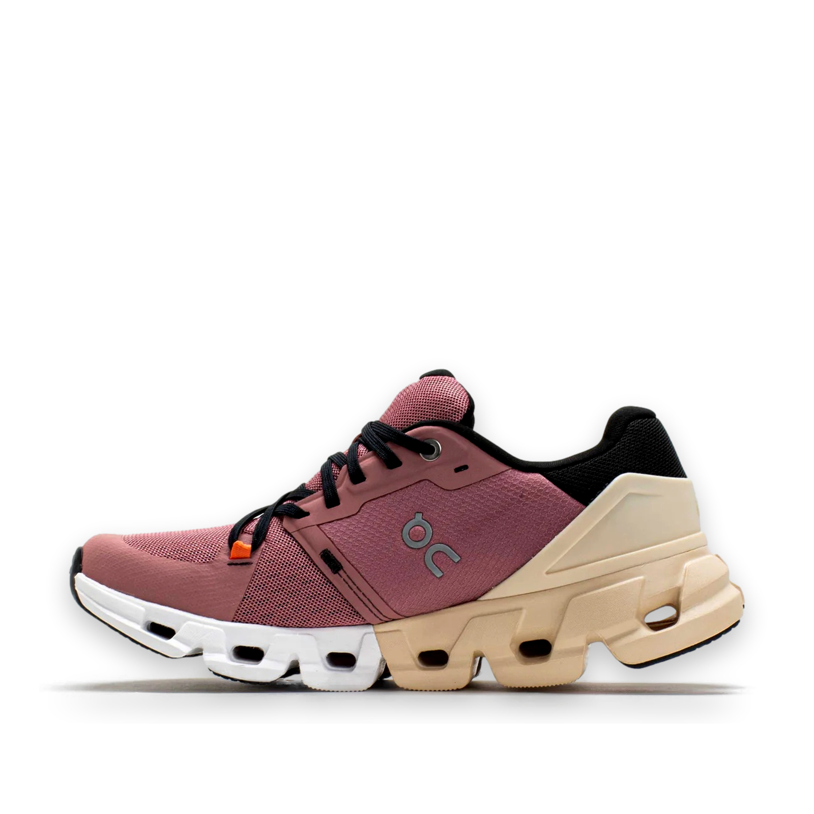 Pre-owned On Cloudflyer 4 Women's Pink Beige Light Running Shoes Sport Sneakers 71.97932