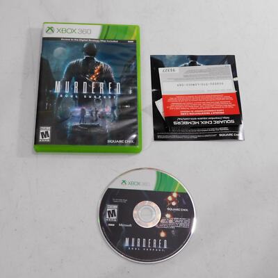 Murdered: Soul Suspect (Microsoft Xbox 360, 2014) Complete CIB Tested Working
