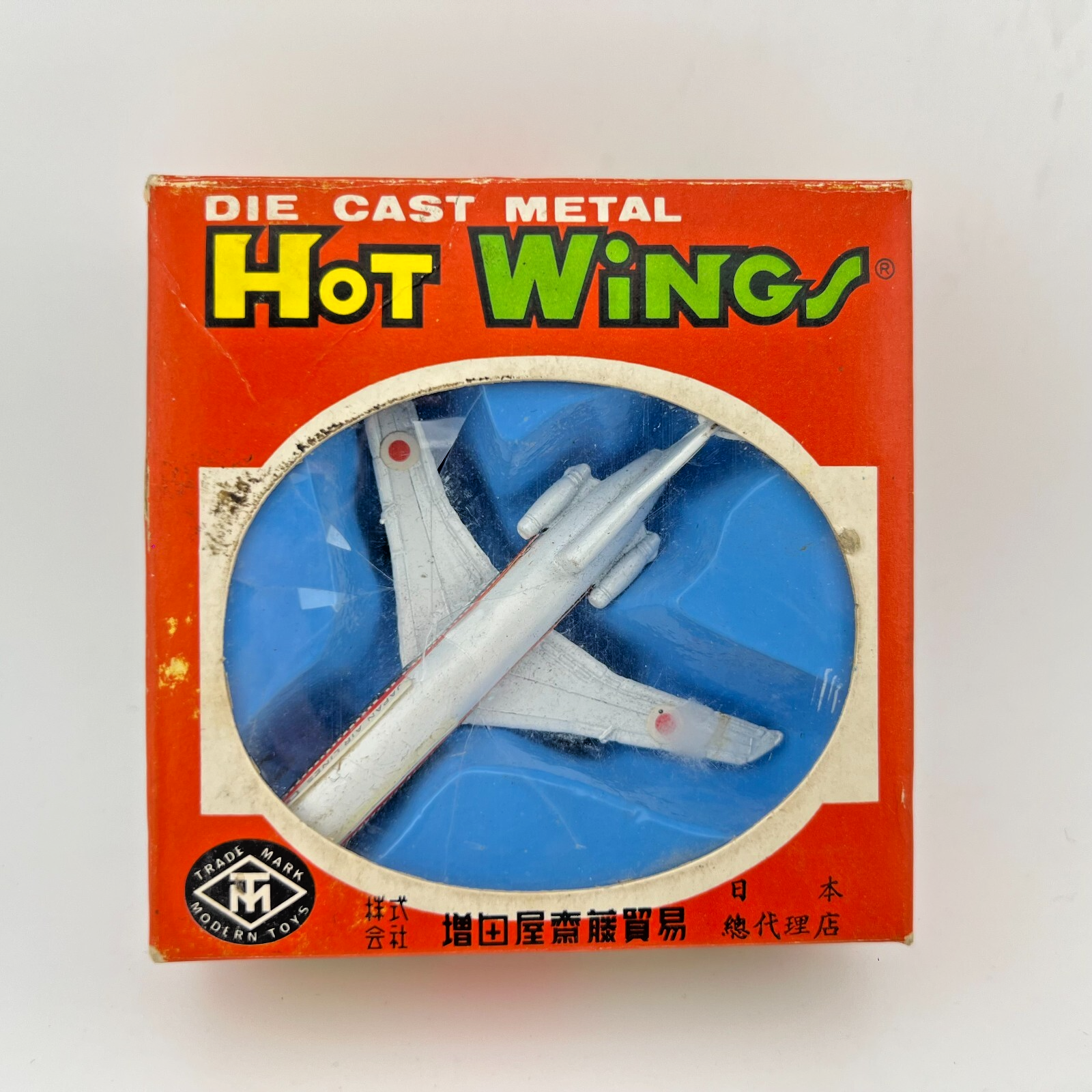 Modern Toys Zylmex Zee Dyna Flites Hot Wings Boeing 727 JAL #107