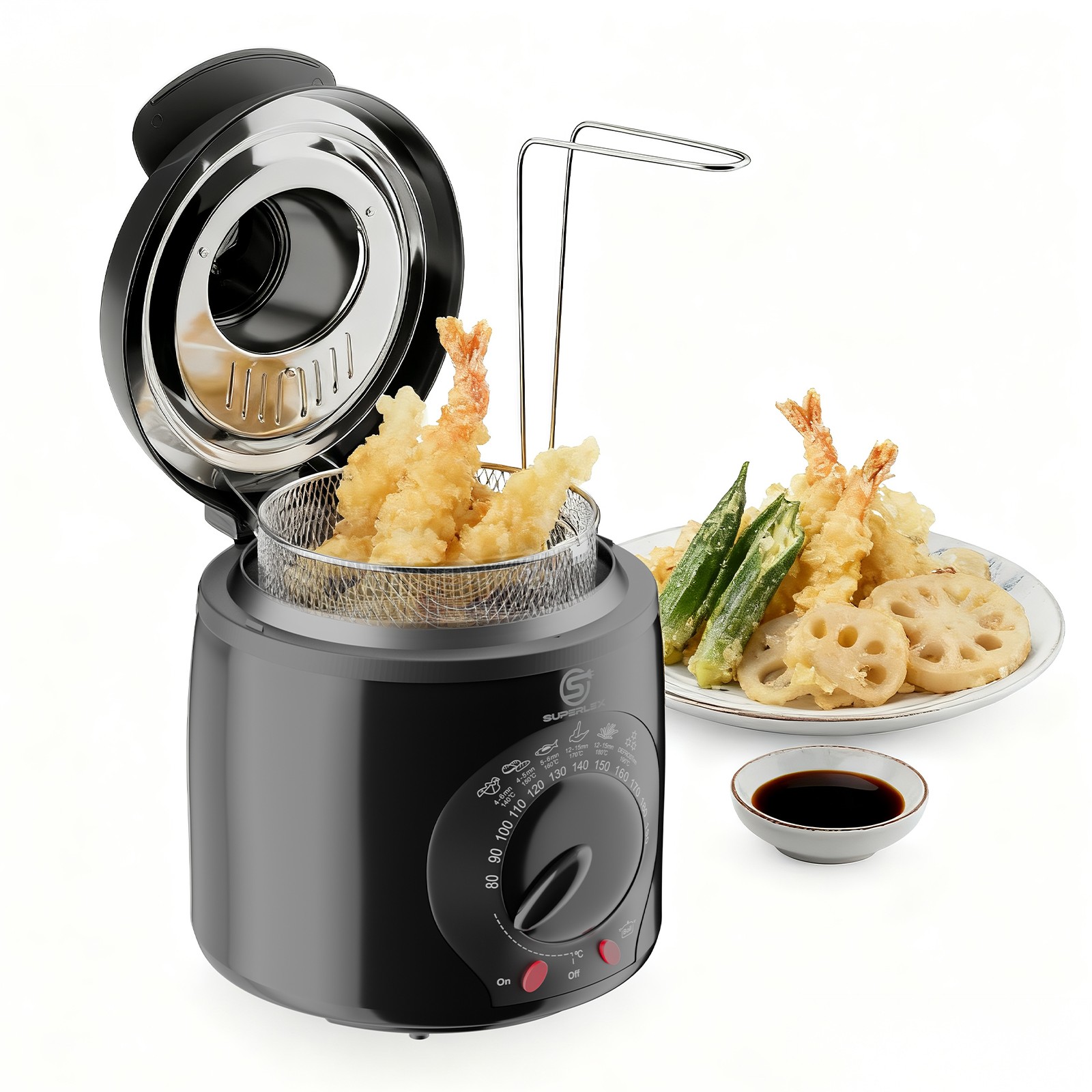 Cestello Manico Ricambio Friggitrice Elettrica Inox Professional Vasca 13 Litri 90199738 - Foto 14