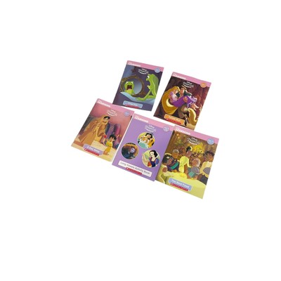 Disney Learning Disney Princess Phonics Lot Of 5 Books Reading