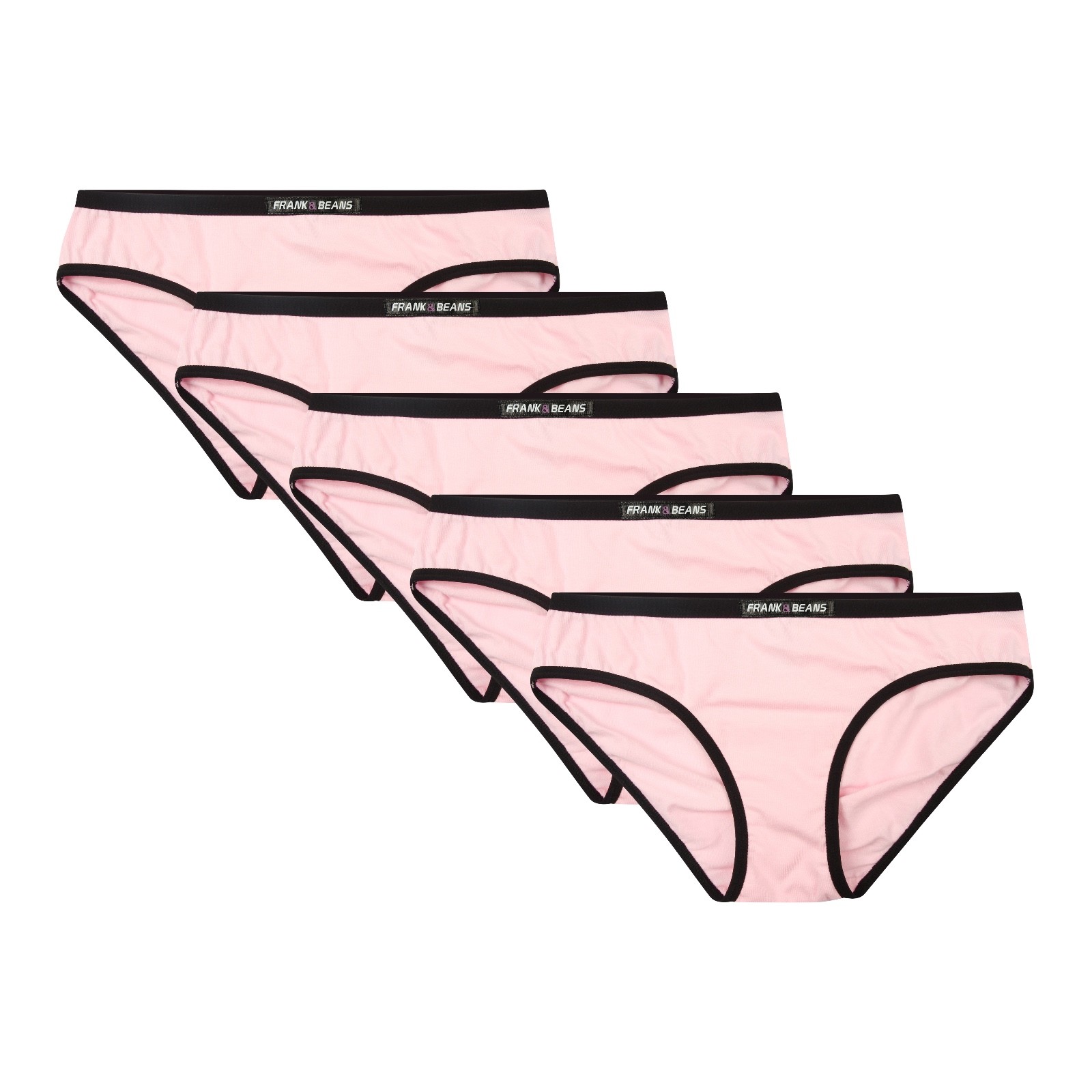 Lingerie & Nightwear 5 x Bikini Brief Womens Ladies Underwear Sizes 8