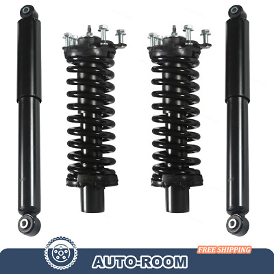 4pcs Front Rear Struts Shock Fit for 2002-2012 Jeep Liberty Dodge Nitro