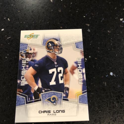 2008 Score Rookie Chris Long card 332. rookie card picture