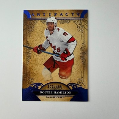 2020 Upper Deck Artifacts Hockey #64 Dougie Hamilton Blue Sapphire 323/499