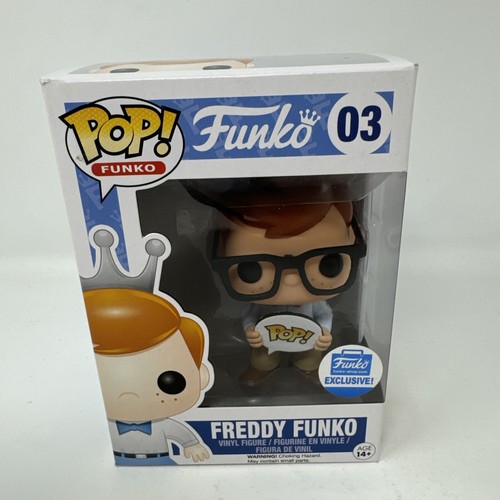Funko Pop! Funko Freddy Funko #03 Vinyl Figure Funko-Shop.com