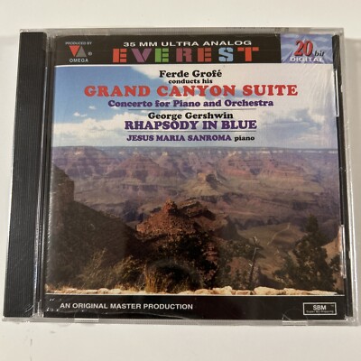 Ferde Grofe SEALED CD Grand Canyon Suite   Concerto For Piano And Orchestra