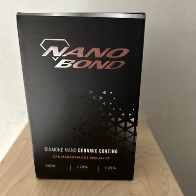 Nano Bond Ceramic Coating PRO Premium Car Care Kit 9H High Gloss Paint 30ML