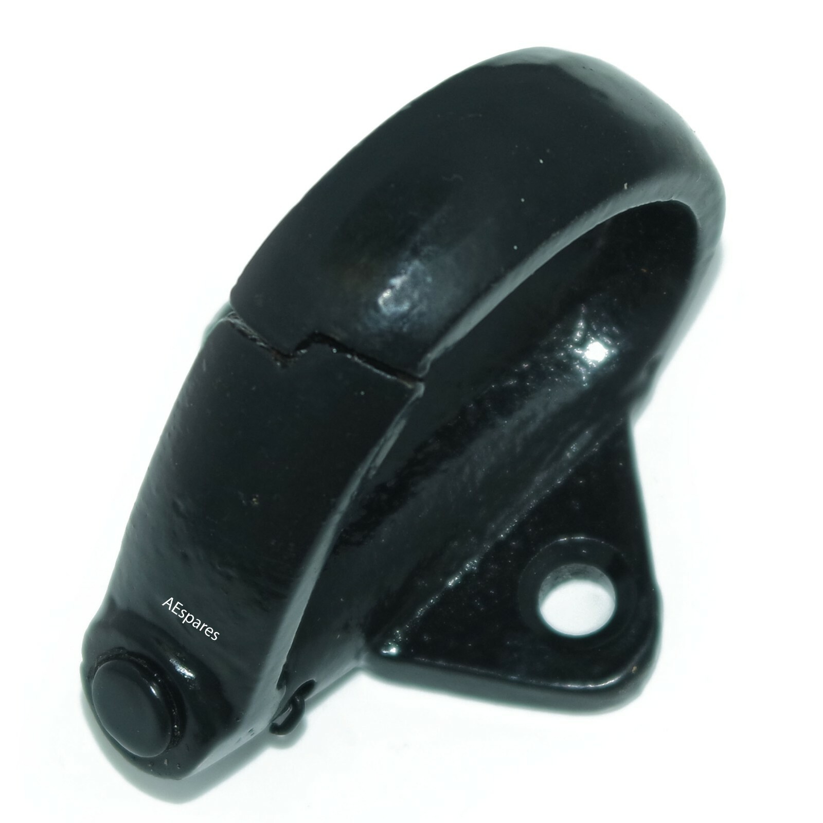 Vespa PX125 150 LML T5 Star Stella Bag Hook Helmet Holder Black Plastic  