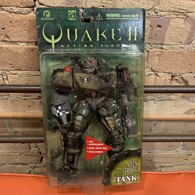 QUAKE 2 Alien Strogg TANK Action Figure | New In Box! ReSaurus 1998