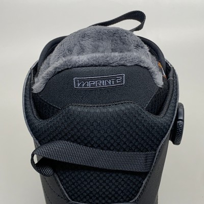 Pre-owned Burton Ruler Boa Medium Stiff Snowboard Boot Black Sz Mens 10.5 20317100-001