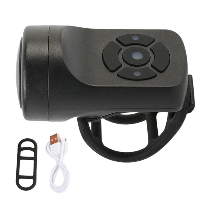 1-4Pc 4Sound Bicycle Horn Super Loud Bells Mountain Bike Electric MTB USB Charge