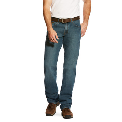 Ariat  Men's Rebar M4 Low Rise DuraStretch Boot Cut Jeans 10016221