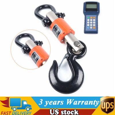 Wireless Digital Electronic Hanging Crane Scale Remote Control Crane Scale New