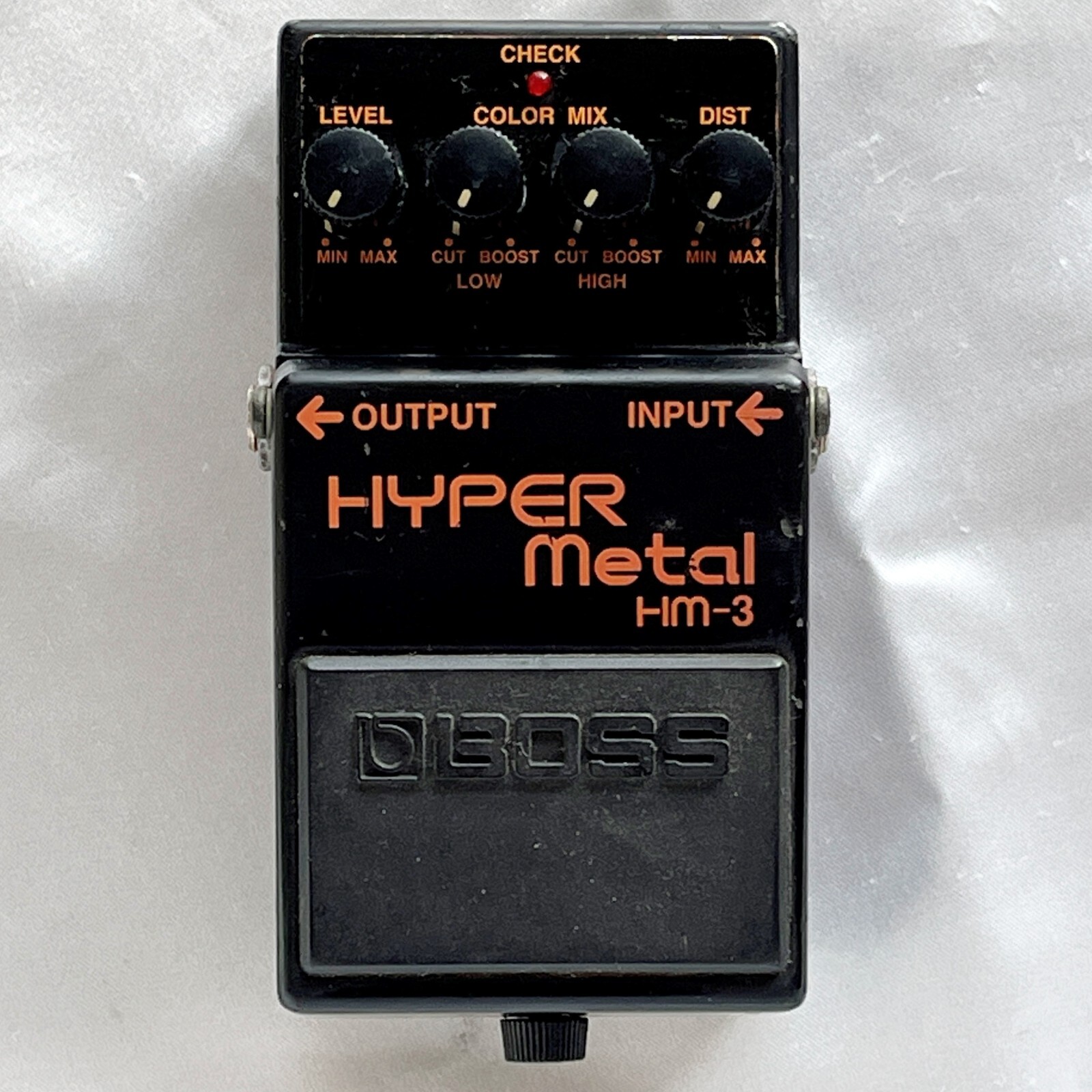 BOSS HM-3 HYPER Metal 1993 Distortion First year Vintage