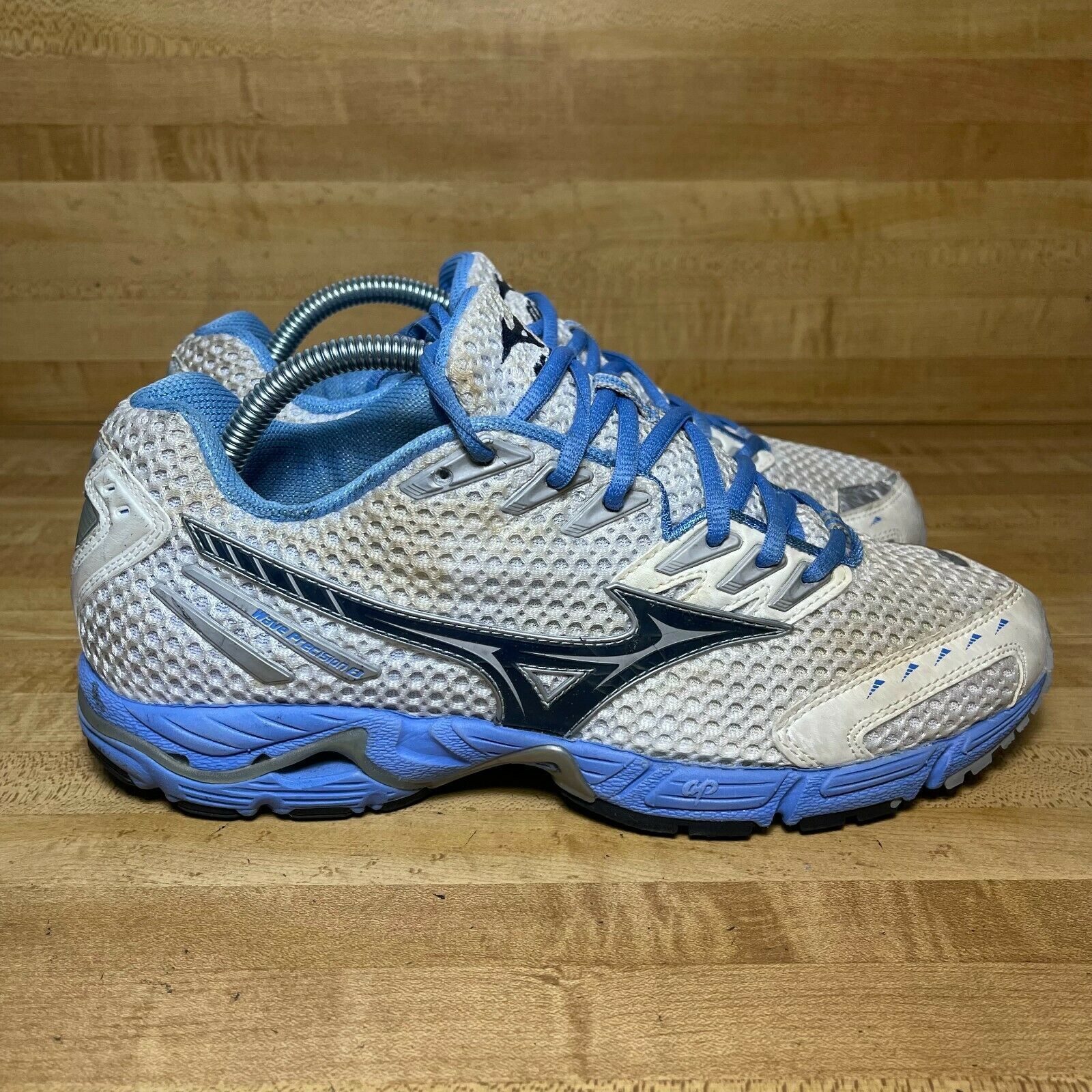Mizuno Wave X10 Women's Athletic Shoes Silver Blue Size US