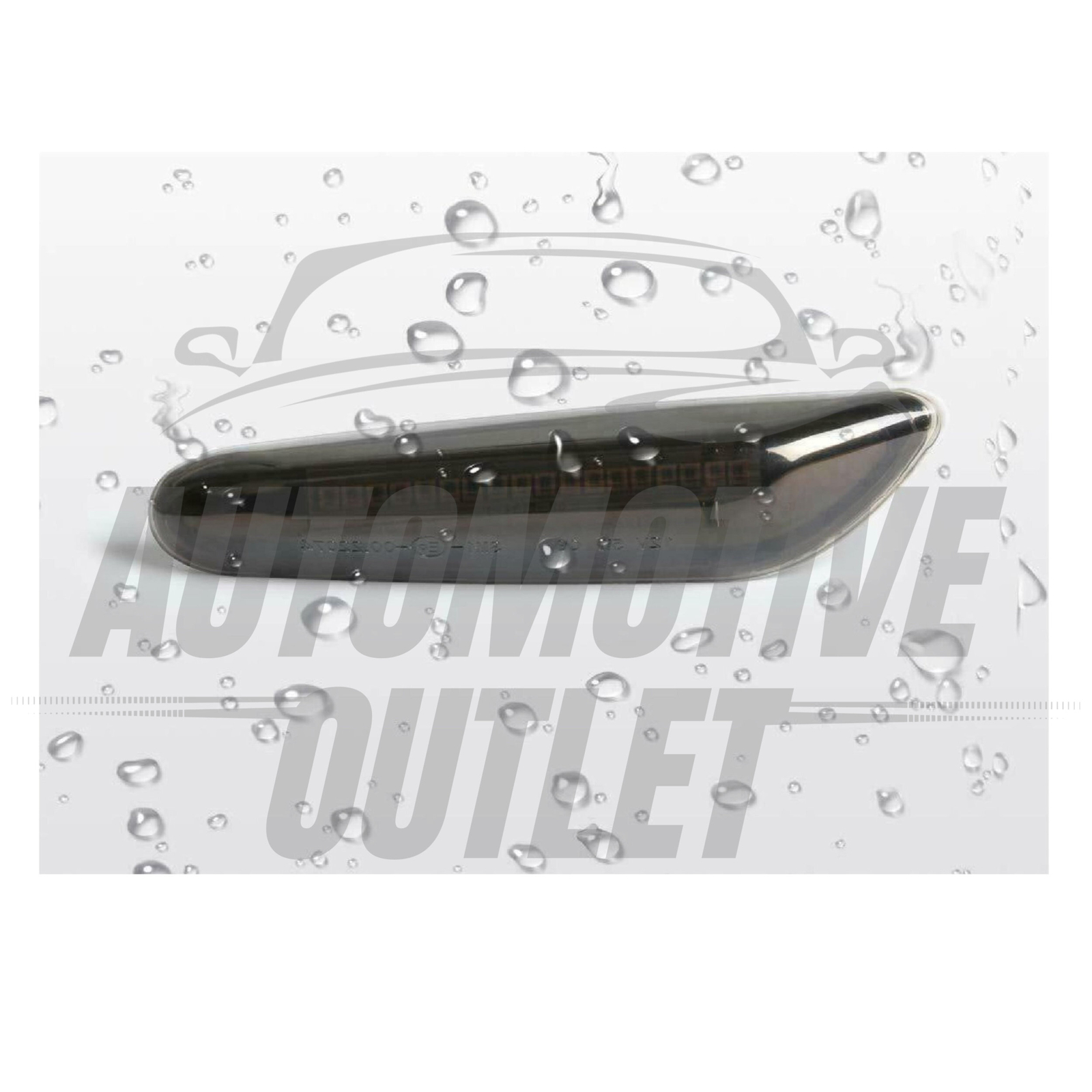 DYNAMIC LED SIDE MARKER SMOKED BLACK TURN SIGNAL FOR BMW E46 E90 E91 E92 E60 E87 4