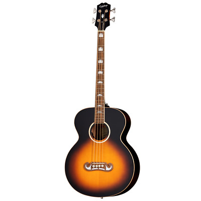 Epiphone El Capitain J-200 Studio IV Bass (Fishman Sonitone), Aged Vintage Sunbu
