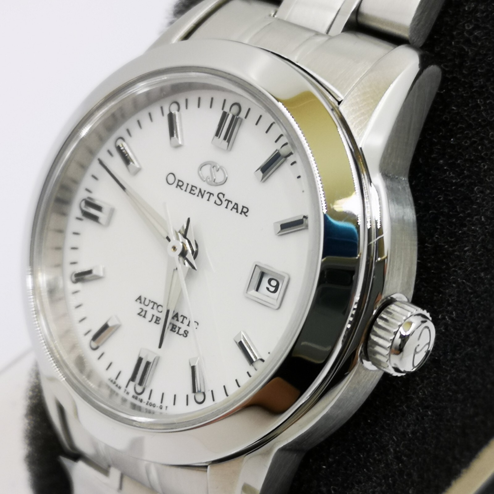 Pre-owned Orient Star Standard Wz0391nr White Silver Automatic Women's Watch In Box