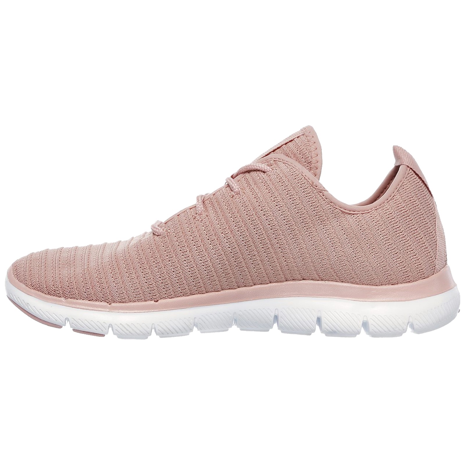 LADIES SKECHERS FLEX APPEAL 2.0 ESTATES ROSE LACE UP SHOES TRAINERS 12899ROS LADIES SKECHERS FLEX APPEAL 2.0 ESTATES ROSE LACE UP SHOES TRAINERS 12899ROS