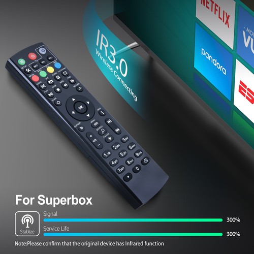 Remote Control For Superbox S1 S2/S3Pro S5/S6Max Elite ll MAX IV without Voice