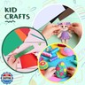 Feifeiya 48 Pack EVA Foam Sheets Crafts, 7.87 x 11.81 Inch Assorted Colors Glitter Sparkles Foam Paper for Classrooms Scrapbook Gift DIY Cutters Card Handicraft(Multicolor)
