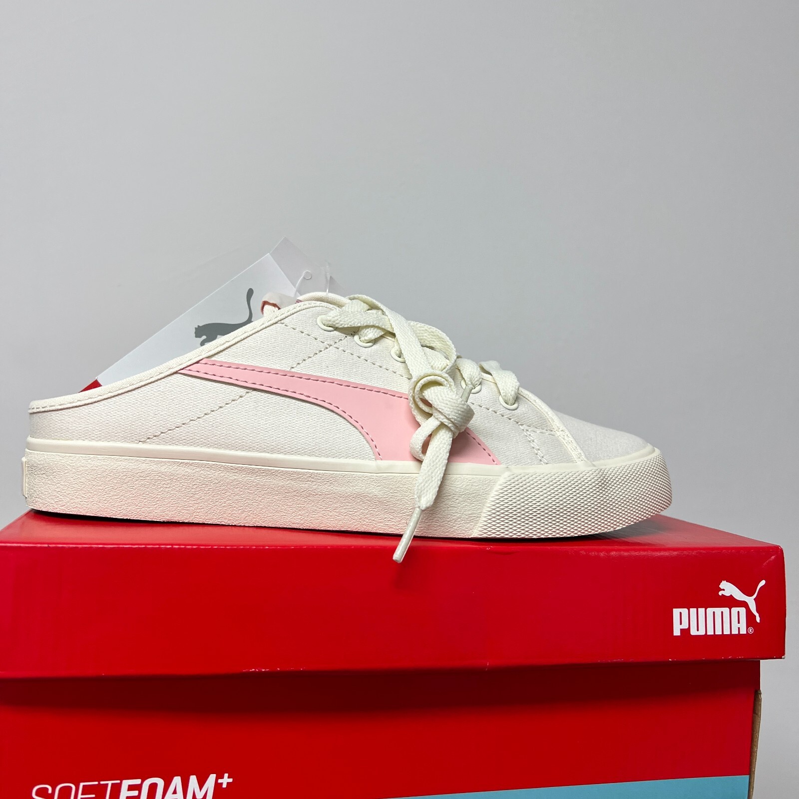 Puma Mule Peachskin Shoes 371318 06 / 37131806 Size 5.5 # | eBay