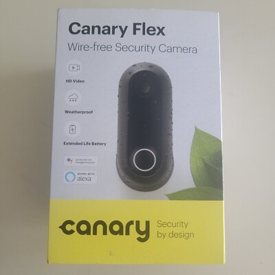 Canary Flex Outdoor/Indoor Home Security Camera HD Wifi IP Watch Live Video