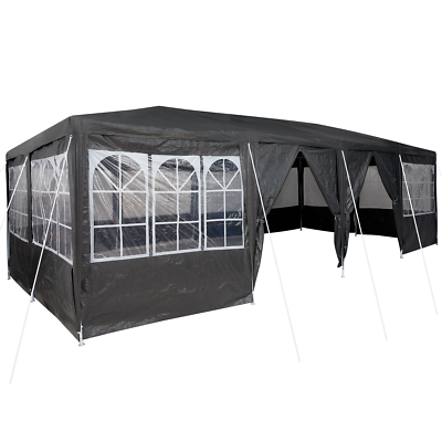 vidaXL Party Tent Anthracite 800 x 400 x 266 cm Polyethylene