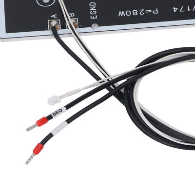 Heated Bed Kit 24V 280W Hotbed Hot Platform For K1 K1C 3D Printer 235x235x3mm