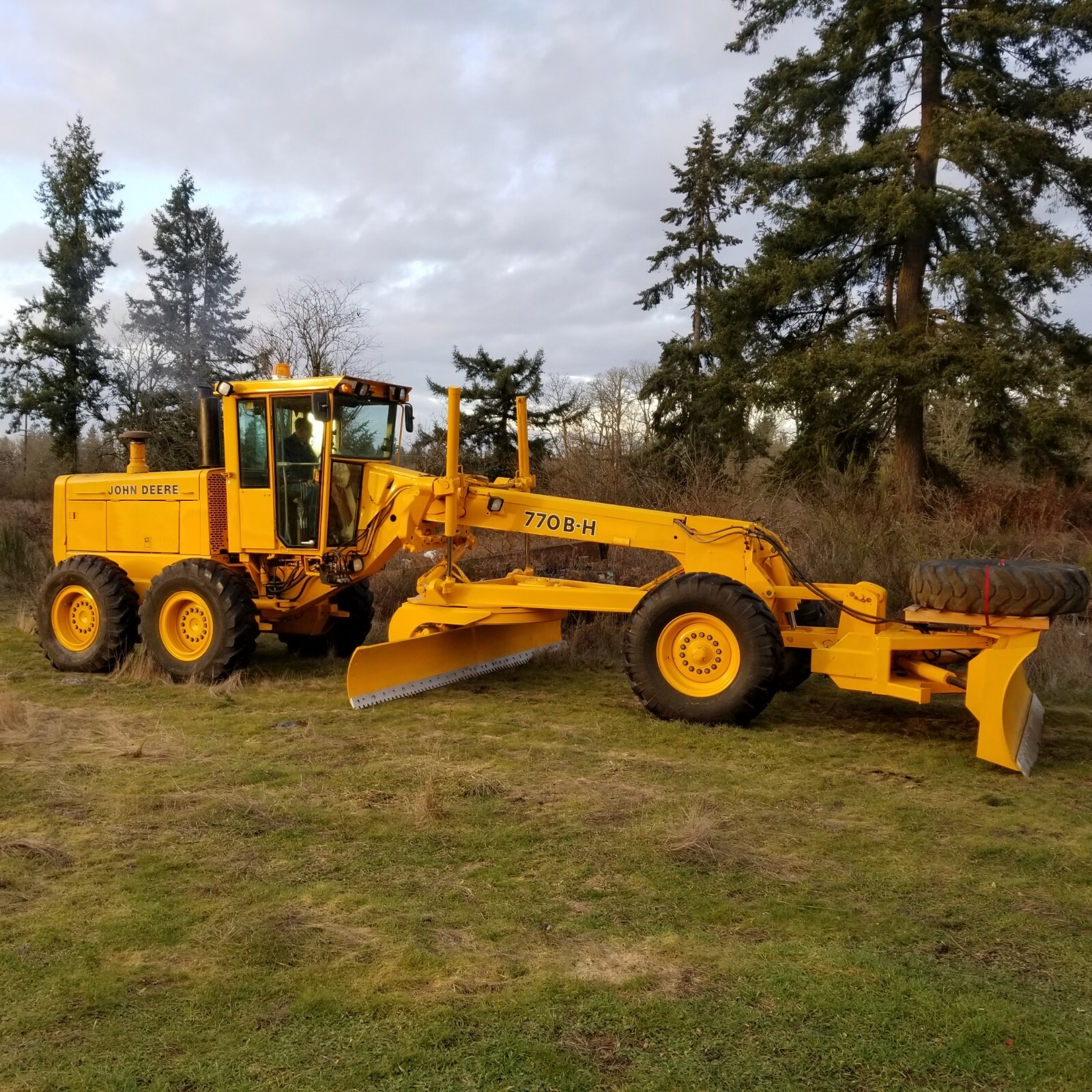 1993 John Deere 770BH 3786 Original Hours