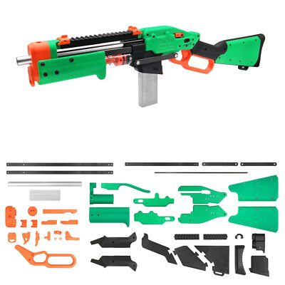 SLAB Foam Darts Blaster Toy by Sillybutt | 3D Parts and Hardware Kit