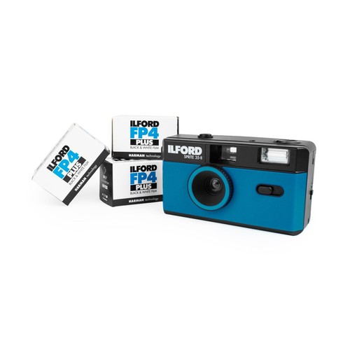 Ilford Sprite 35-II – Fotocamera Analogica Compatta In Nero, Facile Da Usare Per Scatti Creativi