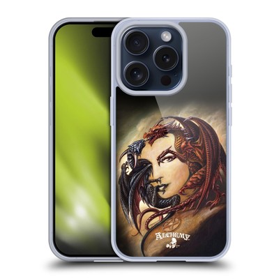 ALCHEMY GOTHIC DRAGON GEL CASE COMPATIBLE WITH APPLE iPHONE PHONES & MAGSAFE