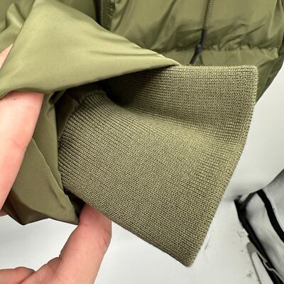Pre-owned Jakke Evereve Poppy Recyled Puffer Coat Jacket In Olive Green // Xs