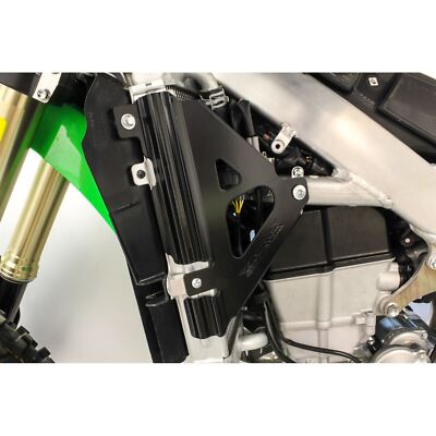 Works Radiator Braces Black 18-B300