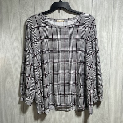 Coco s Clozet Long Sleeve Pullover Blouse Size 2X
