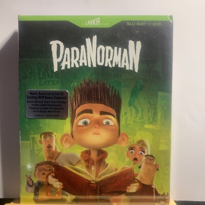 Paranorman (BLU-RAY + DVD, 2012) Laika Edition - BRAND NEW SEALED