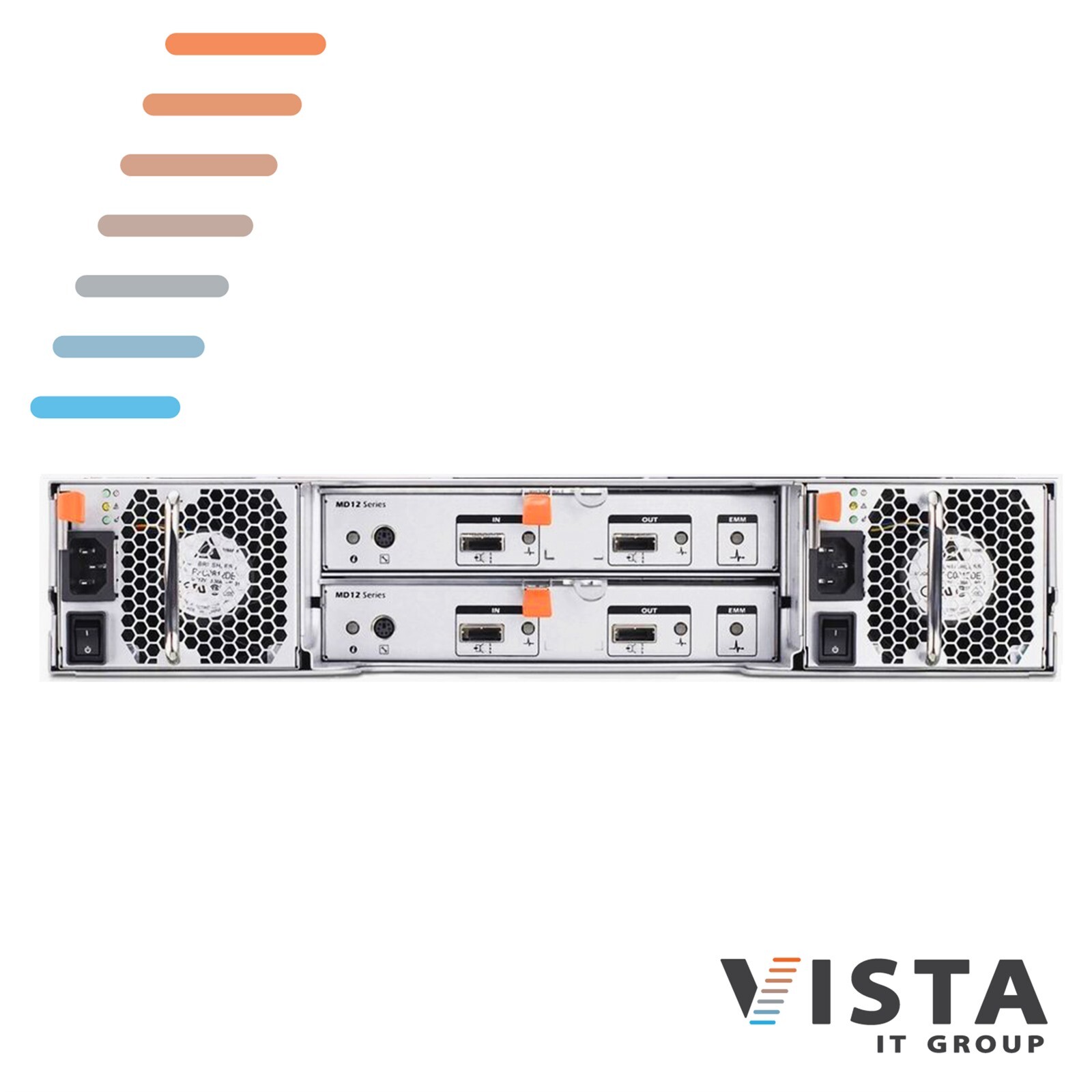 Dell PowerVault MD1220 46TB SATA All Flash SSD Storage Array