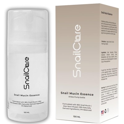 SnailCare Snail Mucin Essence Skincare   100ml Snail Mucin Serum with Aloe Ve...