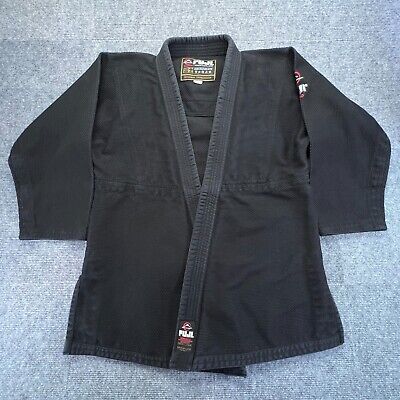 Fuji Kimono Youth C3 Black All Around BJJ Gi & Gear MMA Karate Jiu-Jitsu Judo