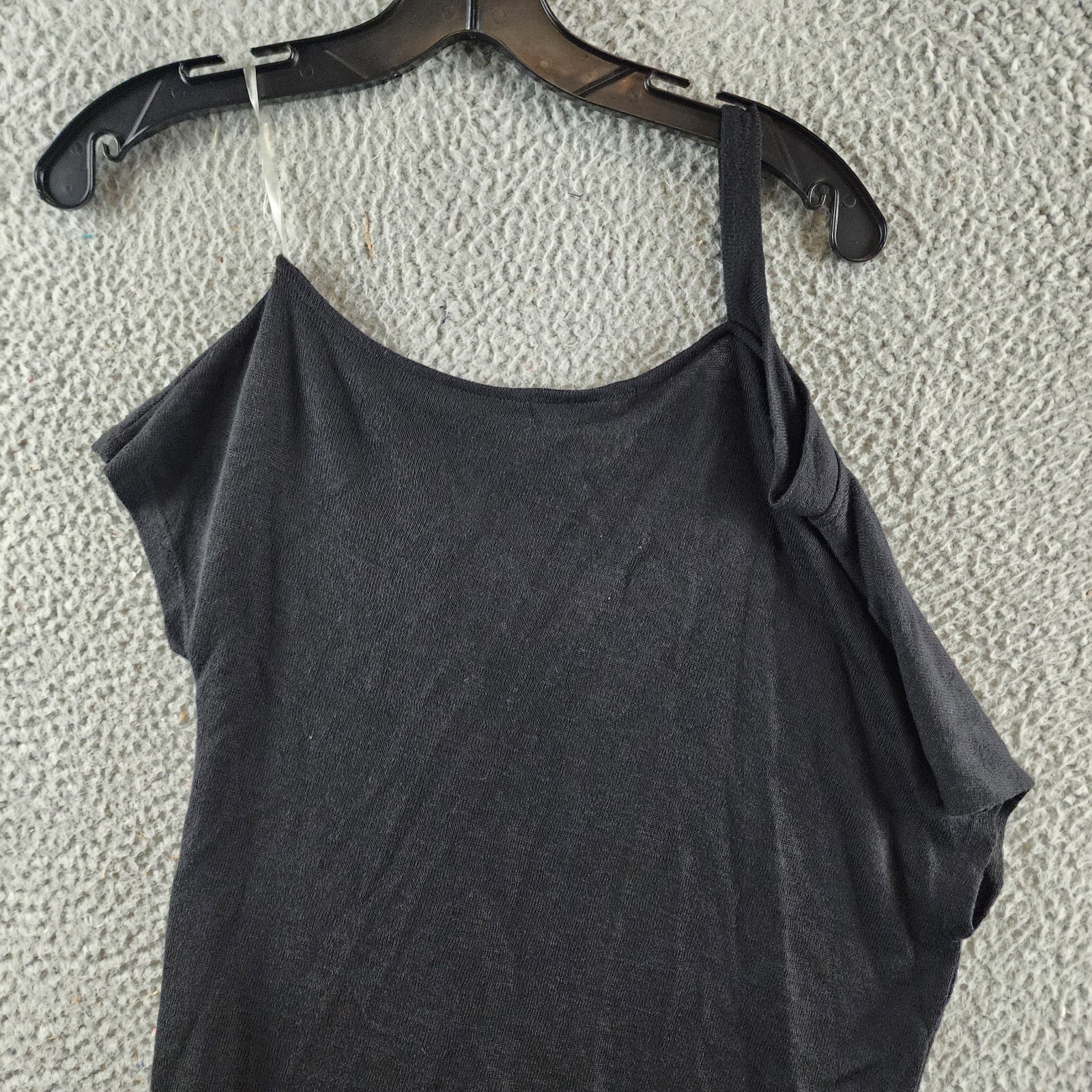 Sanctuary Parttime Lover Tee XXS Black Short Sleeves w/ Cold-Shoulder Cut-out - Picture 14 of 14